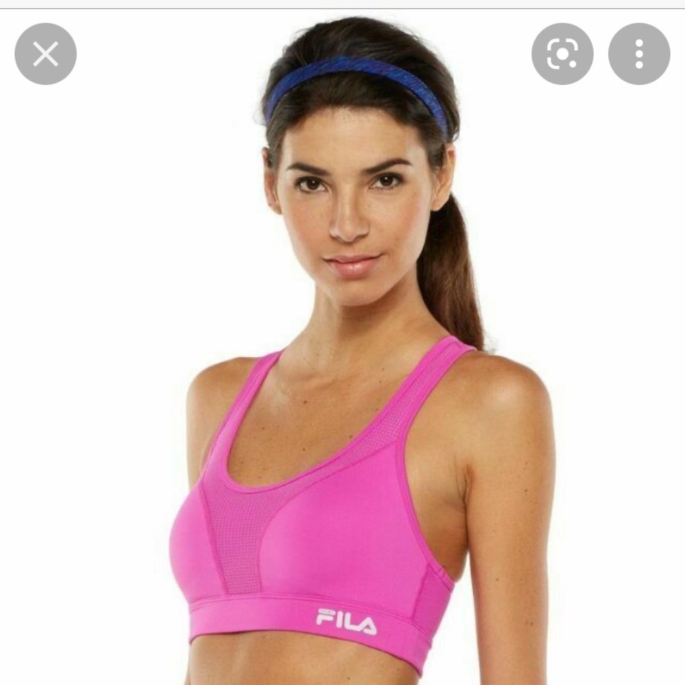 Fila Sport Running Bra 680 Pink Burst